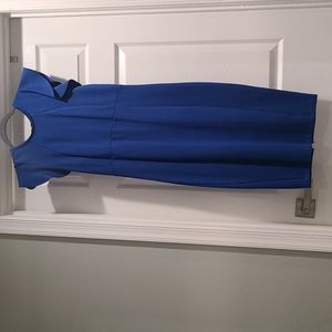 Royal Blue lycra sheath dress